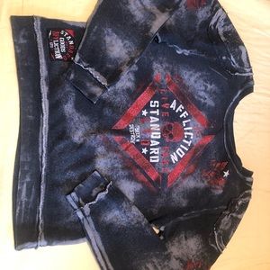 Affliction crew neck